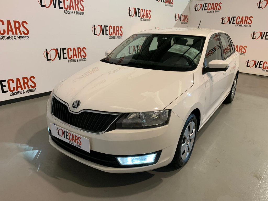 SKODA RAPID 1.4 TDI SPACEBACK AMBITION GPS de segunda mano