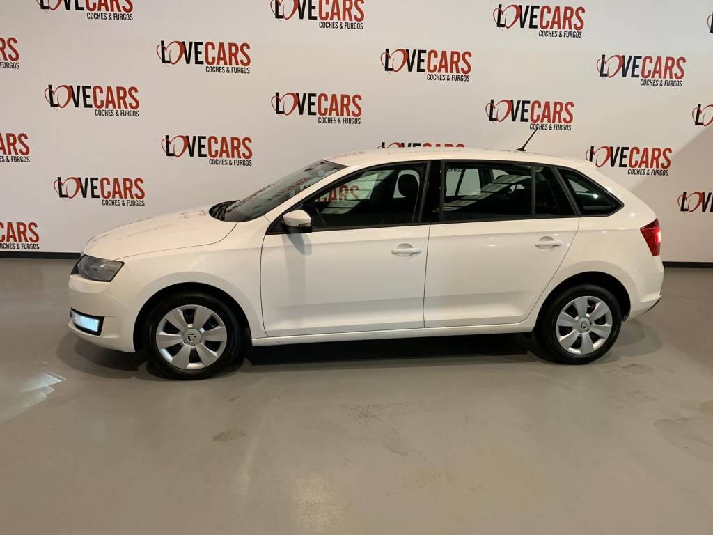 SKODA RAPID 1.4 TDI SPACEBACK AMBITION GPS de segunda mano