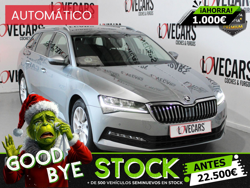 SKODA SUPER B COMBI 2.0TDI DSG AMBITION 150 de segunda mano