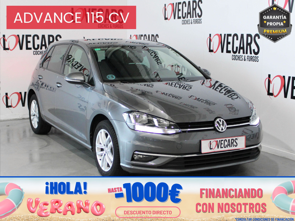 VOLKSWAGEN GOLF 1.0 TSI ADVANCE 6 VEL 115 de segunda mano