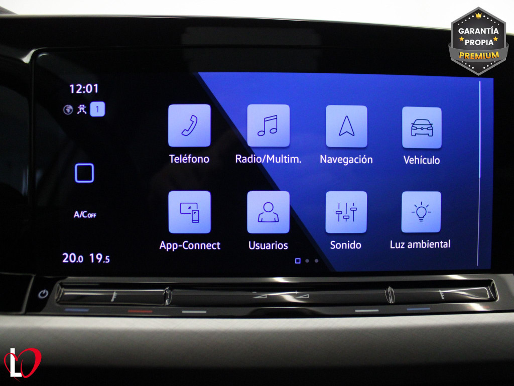 VOLKSWAGEN GOLF 1.5 eTSI DSG LIFE 150 de segunda mano