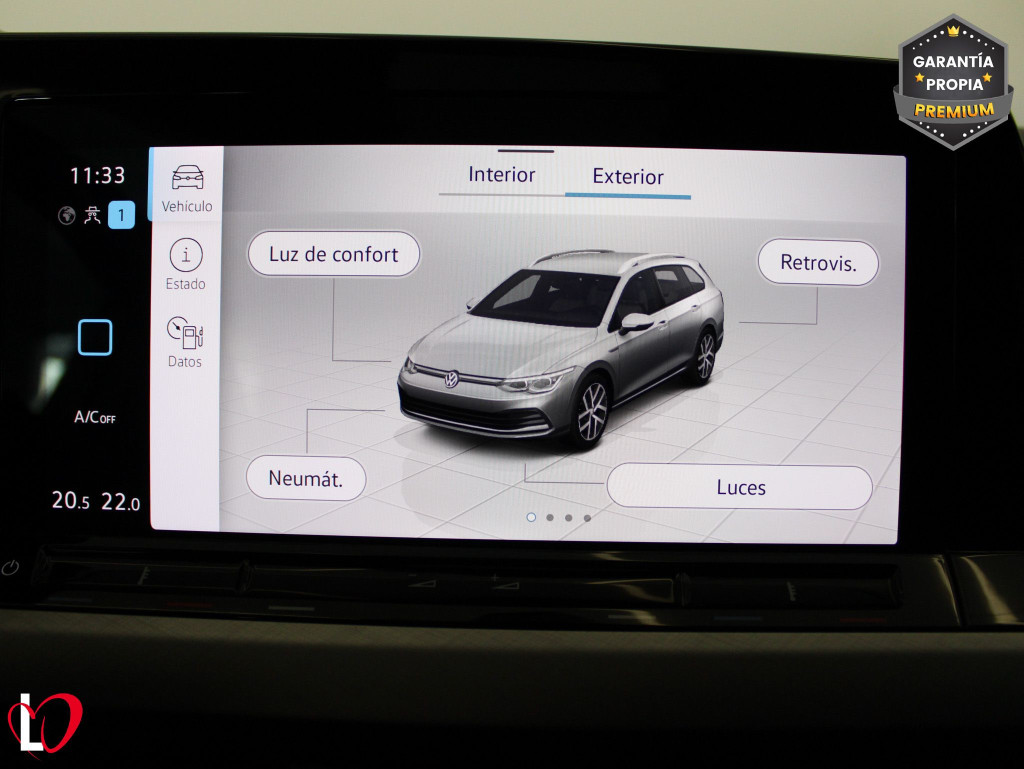 VOLKSWAGEN GOLF VARIANT 2.0 TDI LIFE 6 VEL 115 de segunda mano