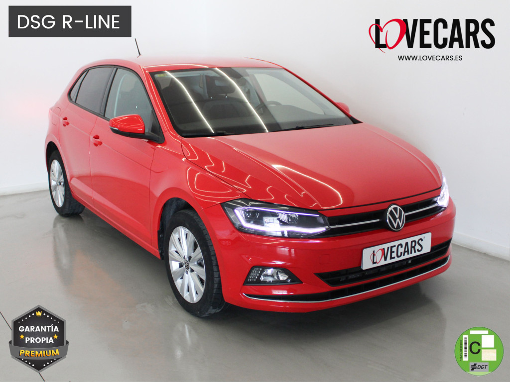 VOLKSWAGEN POLO 1.0 TSI DSG R-LINE 95 de segunda mano