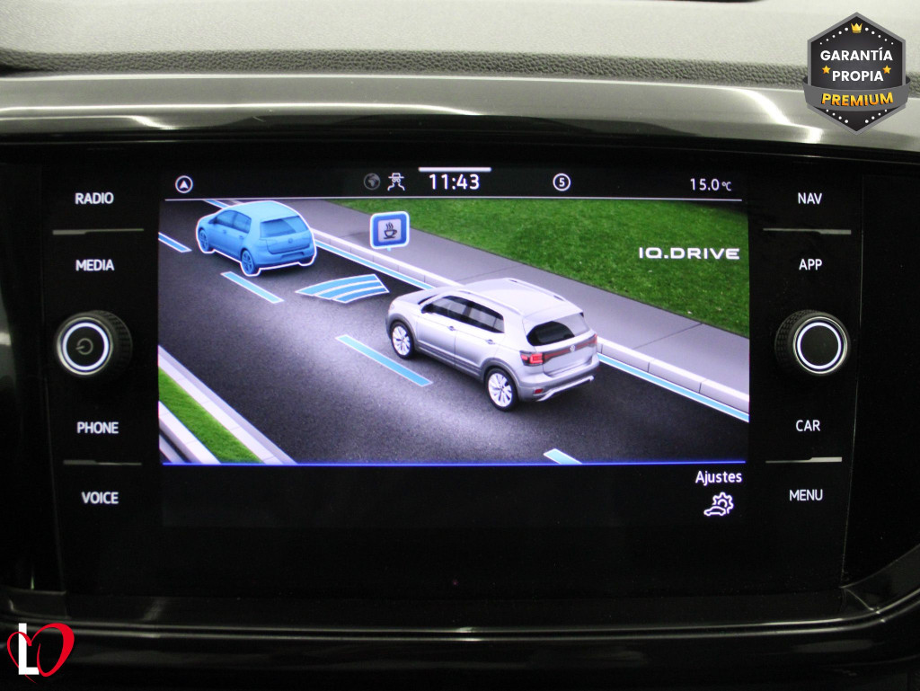 VOLKSWAGEN T-CROSS 1.0 TSI DSG ADVANCE 110 de segunda mano