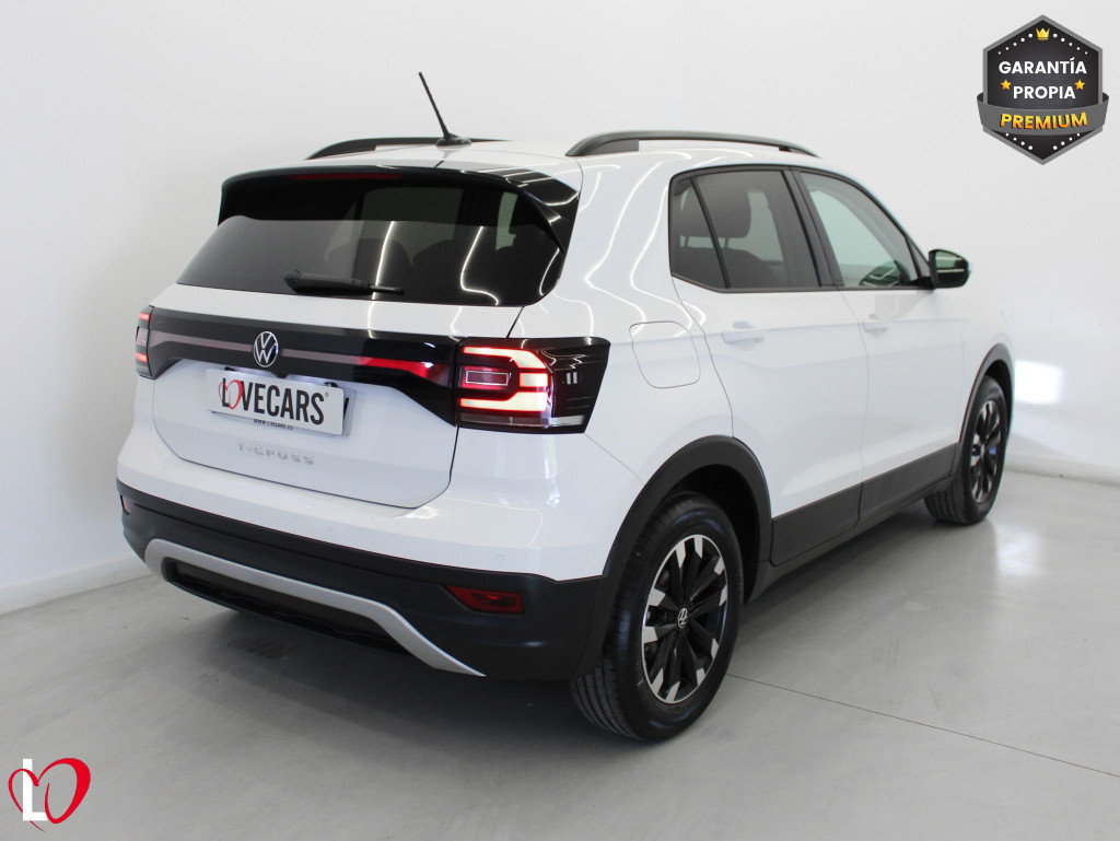VOLKSWAGEN T-CROSS 1.0 TSI DSG ADVANCE 110 de segunda mano