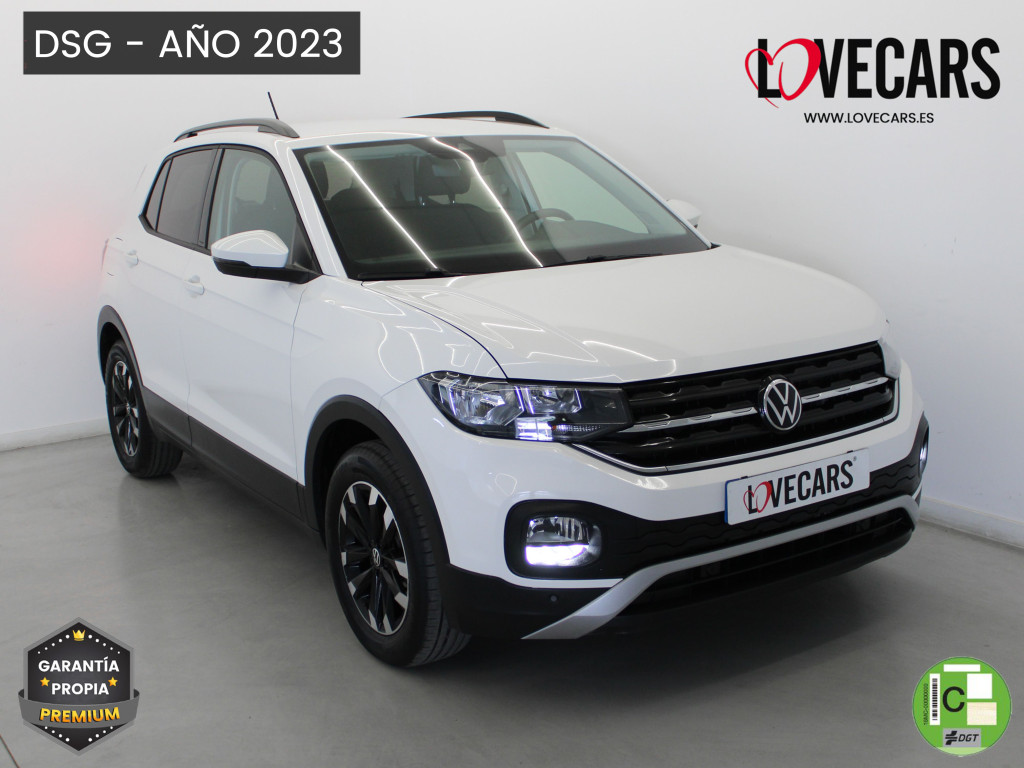 VOLKSWAGEN T-CROSS 1.0 TSI DSG ADVANCE 110 de segunda mano