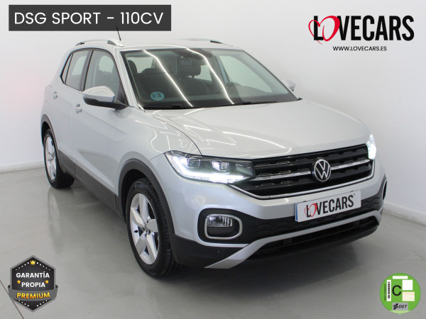 VOLKSWAGEN T-CROSS 1.0 TSI DSG SPORT 110 de segunda mano