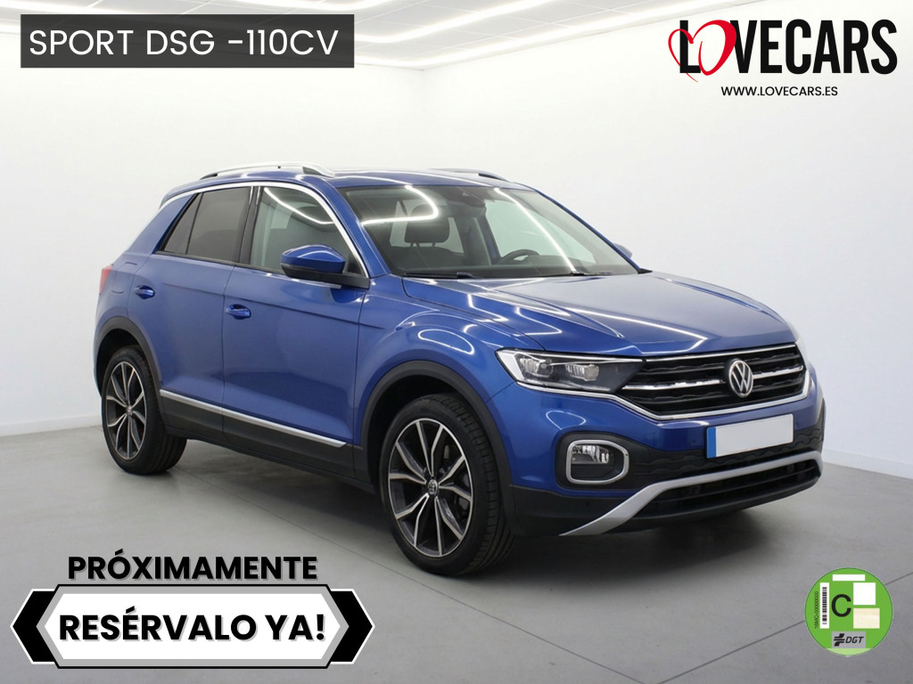 VOLKSWAGEN T-CROSS 1.0 TSI DSG7 SPORT 110 de segunda mano
