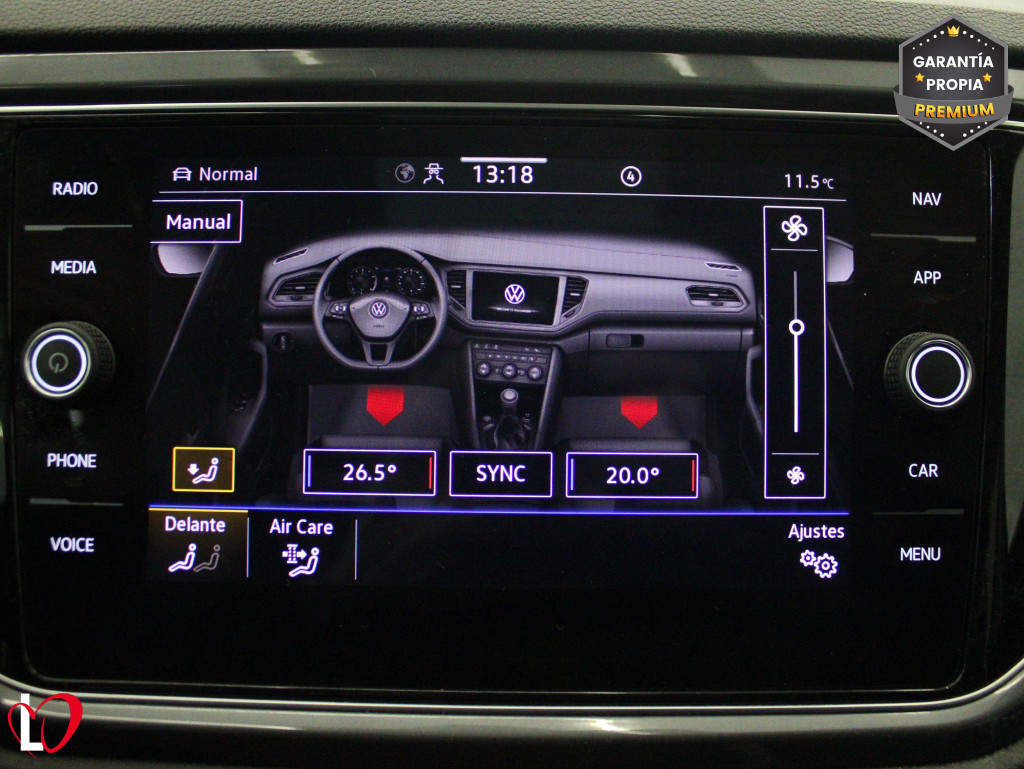 VOLKSWAGEN T-ROC 1.5 TSI SPORT 6 VEL 150 de segunda mano