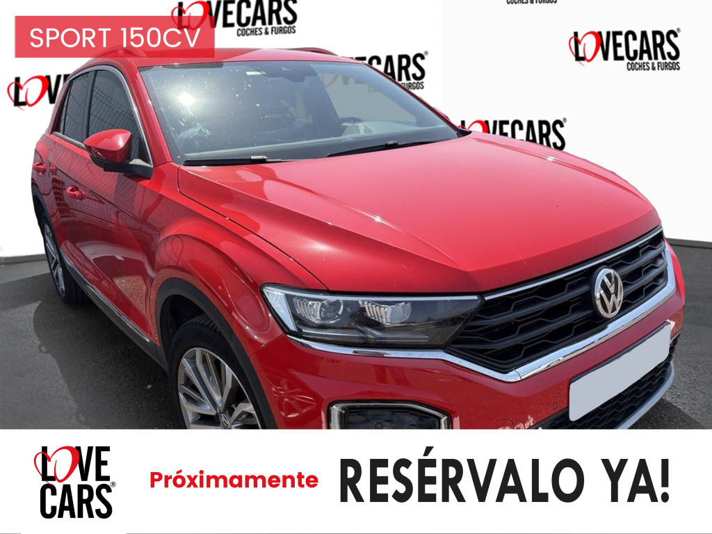 VOLKSWAGEN T-ROC 1.5 TSI SPORT 6 VEL 150 de segunda mano