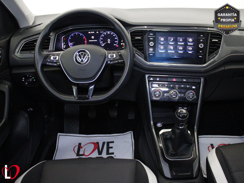 VOLKSWAGEN T-ROC 1.5 TSI SPORT 6 VEL 150 de segunda mano