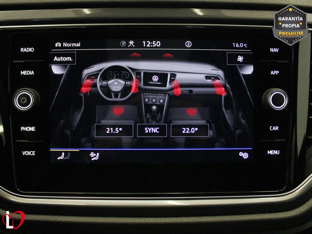 VOLKSWAGEN T-ROC 1.5 TSI SPORT 6 VEL 150 de segunda mano