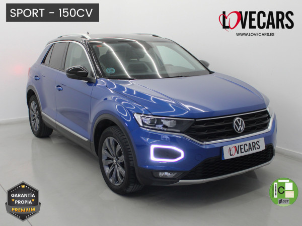 VOLKSWAGEN T-ROC 1.5 TSI SPORT 6 VEL 150 de segunda mano