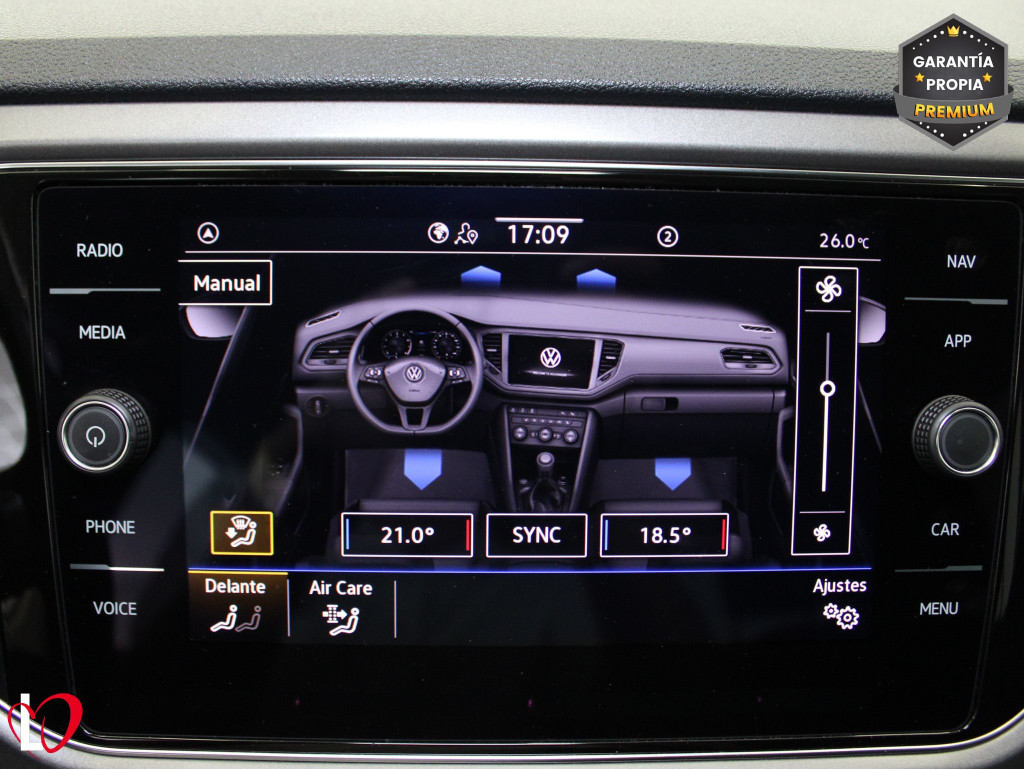 VOLKSWAGEN T-ROC 2.0 TDI ADVANCE 6 VEL 150 de segunda mano