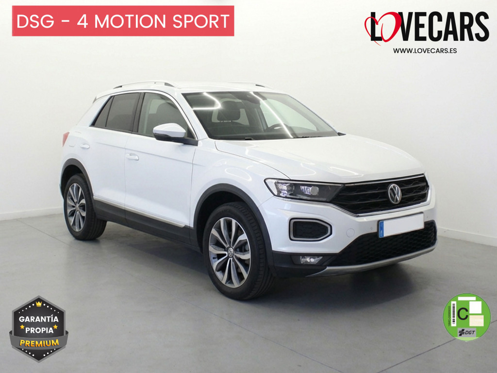 VOLKSWAGEN T-ROC 2.0 TDI DSG 4 MOTION SPORT 150 de segunda mano