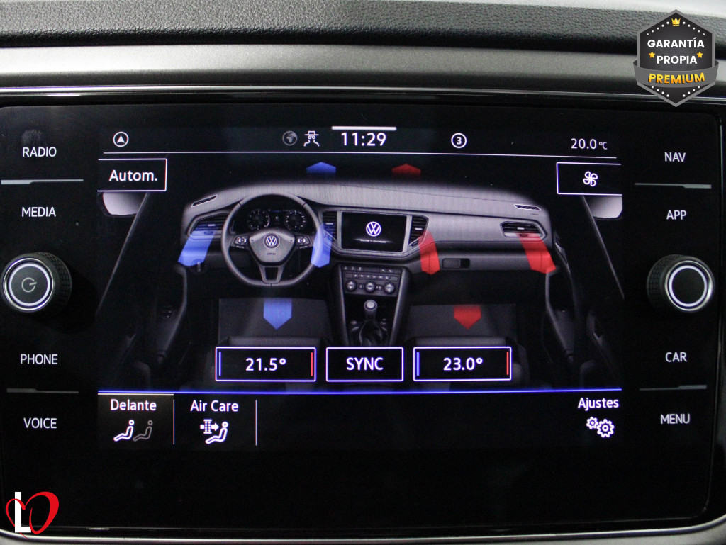 VOLKSWAGEN T-ROC 2.0 TDI DSG ADVANCE 150 de segunda mano
