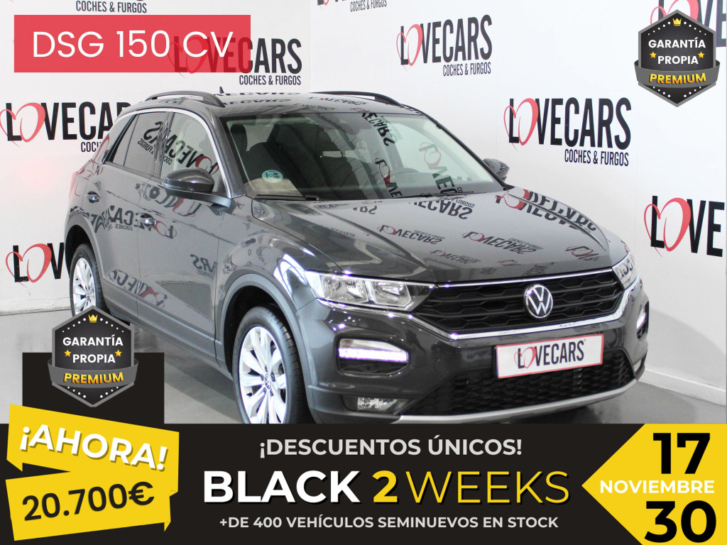 VOLKSWAGEN T-ROC 2.0 TDI DSG ADVANCE 150 de segunda mano