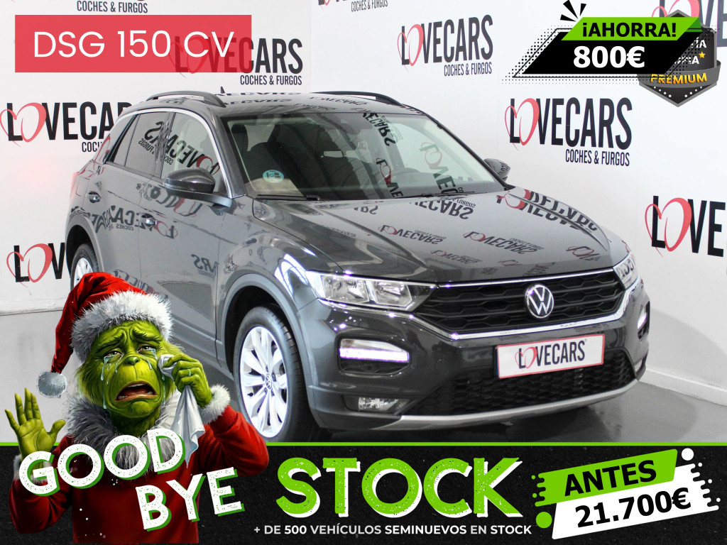 VOLKSWAGEN T-ROC 2.0 TDI DSG ADVANCE 150 de segunda mano