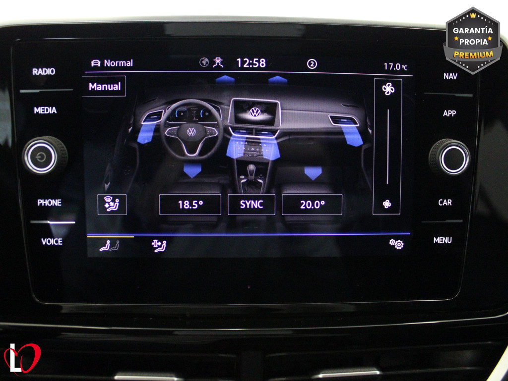VOLKSWAGEN T-ROC 2.0 TDI DSG R-LINE 150 de segunda mano