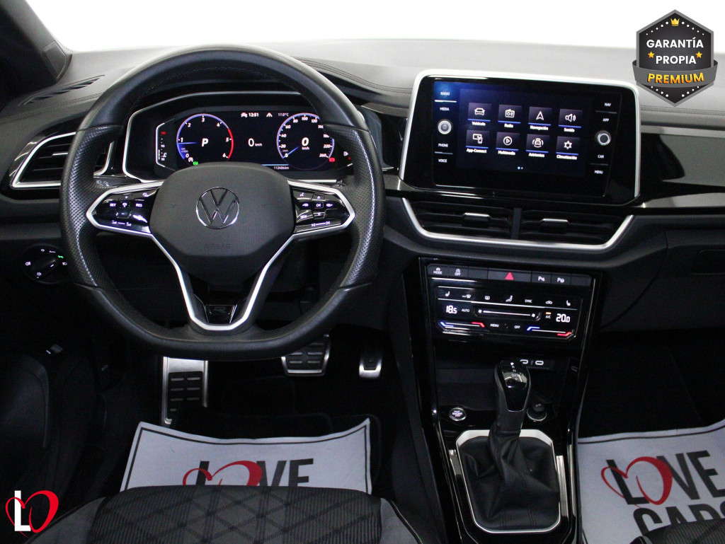 VOLKSWAGEN T-ROC 2.0 TDI DSG R-LINE 150 de segunda mano