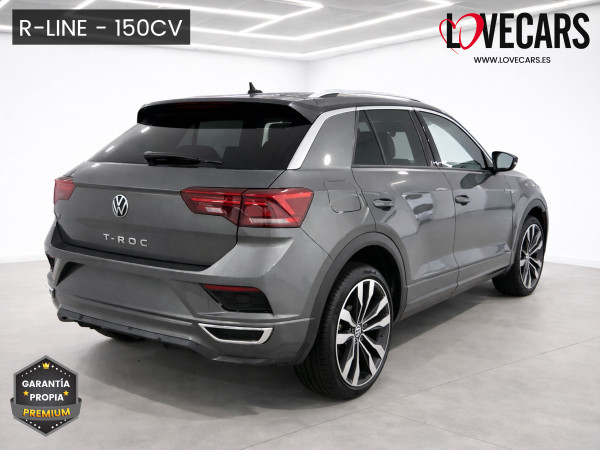 VOLKSWAGEN T-ROC 2.0 TDI DSG R-LINE 150 de segunda mano