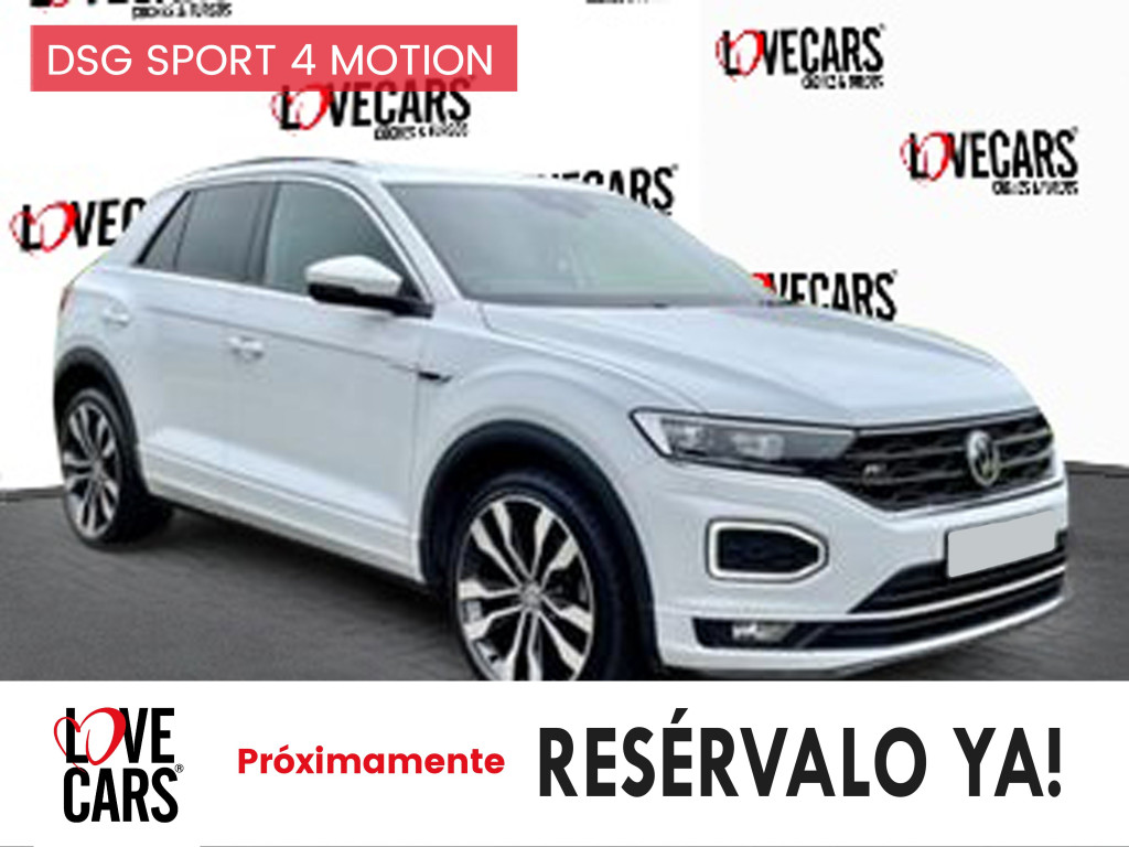 VOLKSWAGEN T-ROC 2.0 TDI DSG R-LINE 4 MOTION 150 de segunda mano