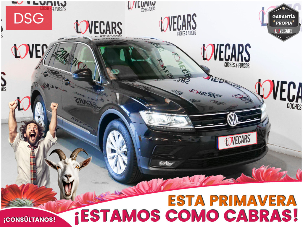VOLKSWAGEN TIGUAN 2.0 TDI DSG ADVANCE 150 de segunda mano
