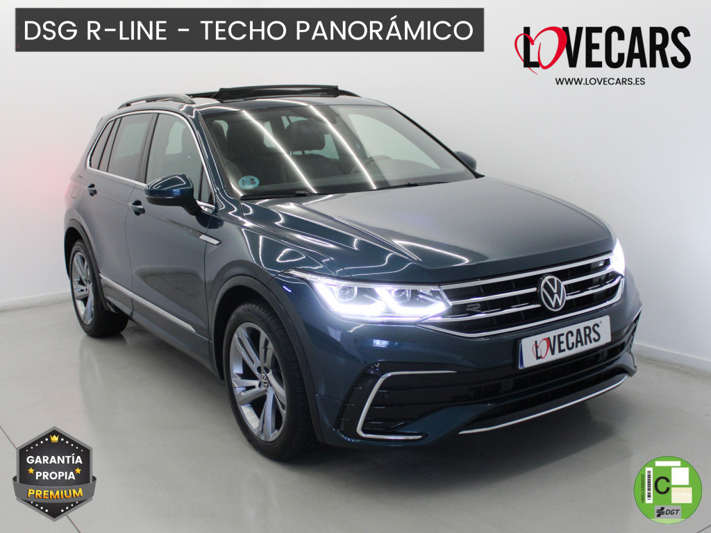 VOLKSWAGEN TIGUAN 2.0 TDI DSG R-LINE TECHO 150 de segunda mano