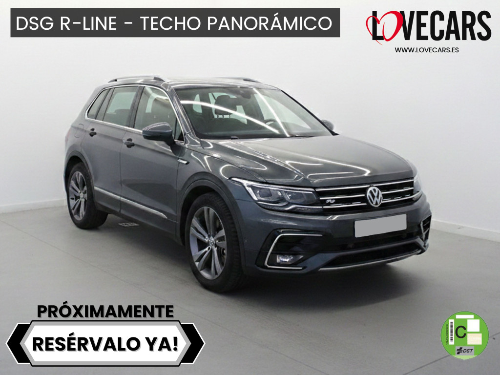 VOLKSWAGEN TIGUAN 2.0 TDI DSG R-LINE TECHO 150 de segunda mano
