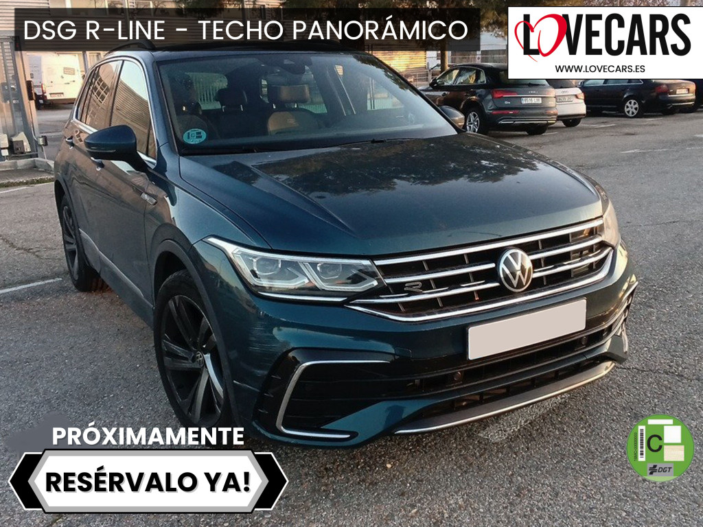 VOLKSWAGEN TIGUAN 2.0 TDI DSG R-LINE TECHO 150 de segunda mano