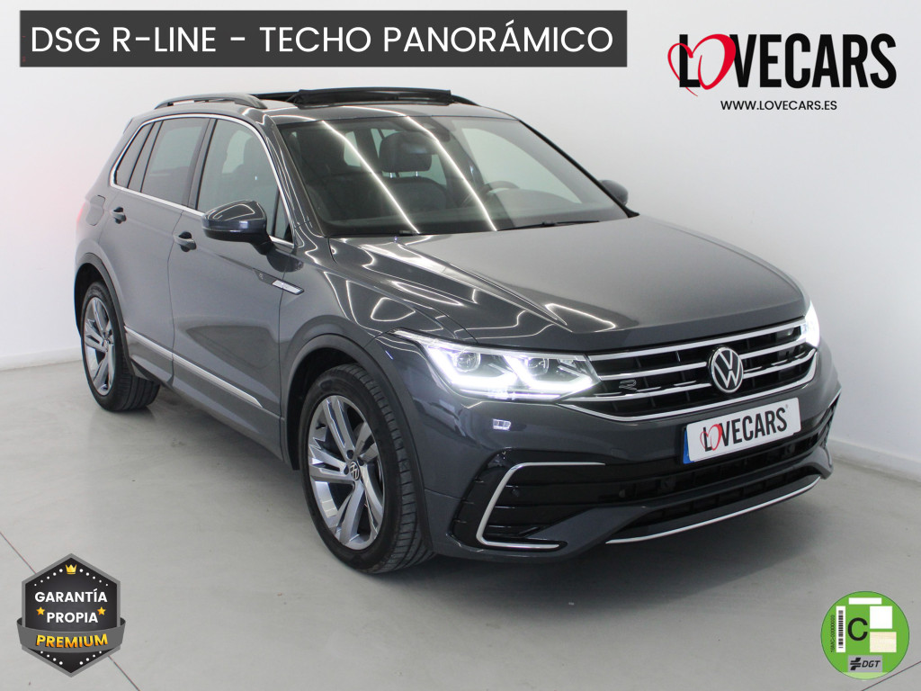 VOLKSWAGEN TIGUAN 2.0 TDI DSG R-LINE TECHO 150 de segunda mano