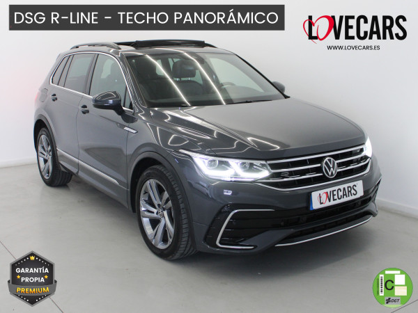 VOLKSWAGEN TIGUAN 2.0 TDI DSG R-LINE TECHO 150 de segunda mano