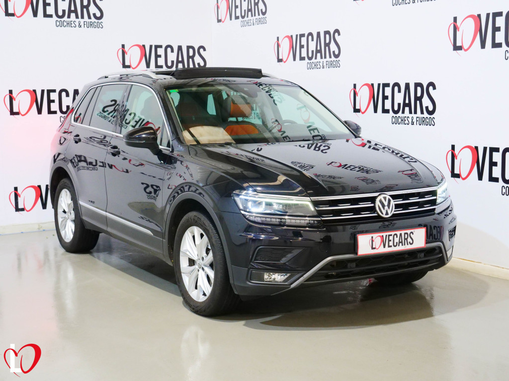 VOLKSWAGEN TIGUAN 2.0 TDI HIGHLINE 4MOTION TECHO 240 de segunda mano