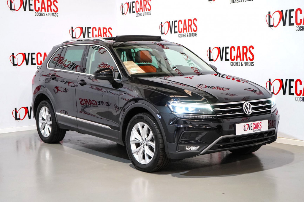 VOLKSWAGEN TIGUAN 2.0 TDI HIGHLINE 4MOTION TECHO 240 de segunda mano