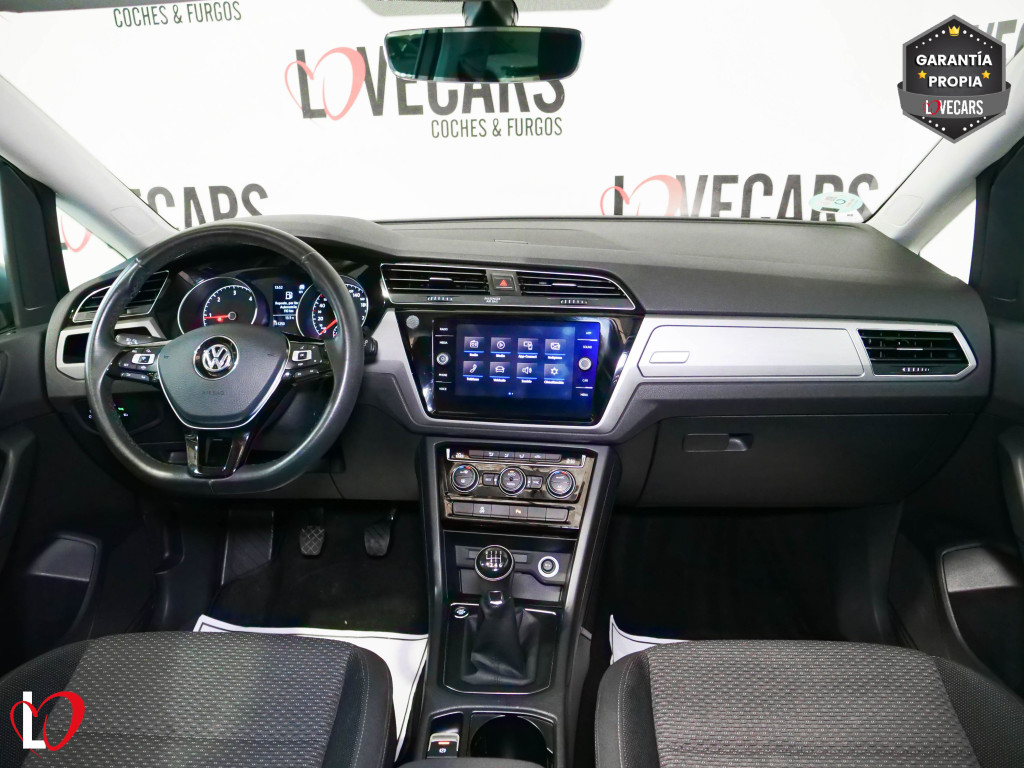 VOLKSWAGEN TOURAN 1.6 TDI BMT ADVANCE TECHO 115 de segunda mano