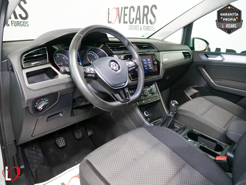 VOLKSWAGEN TOURAN 1.6 TDI BMT ADVANCE TECHO 115 de segunda mano