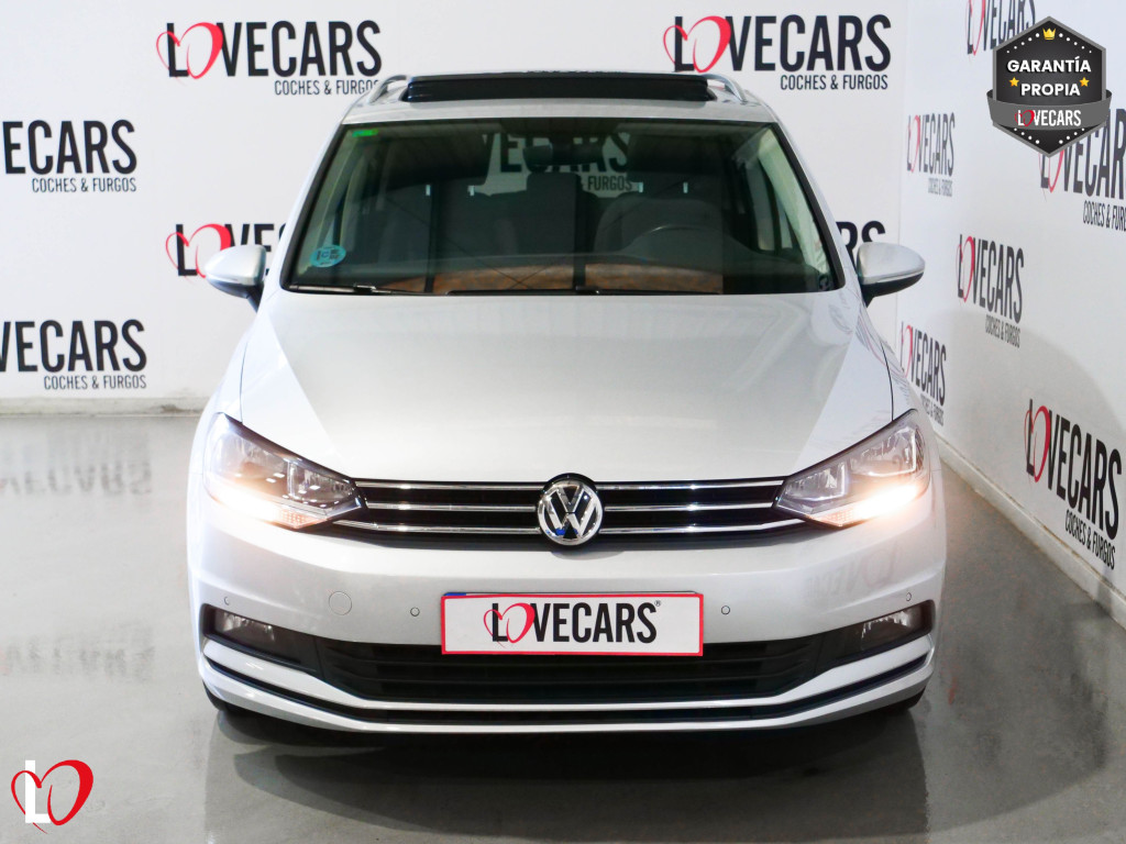 VOLKSWAGEN TOURAN 1.6 TDI BMT ADVANCE TECHO 115 de segunda mano