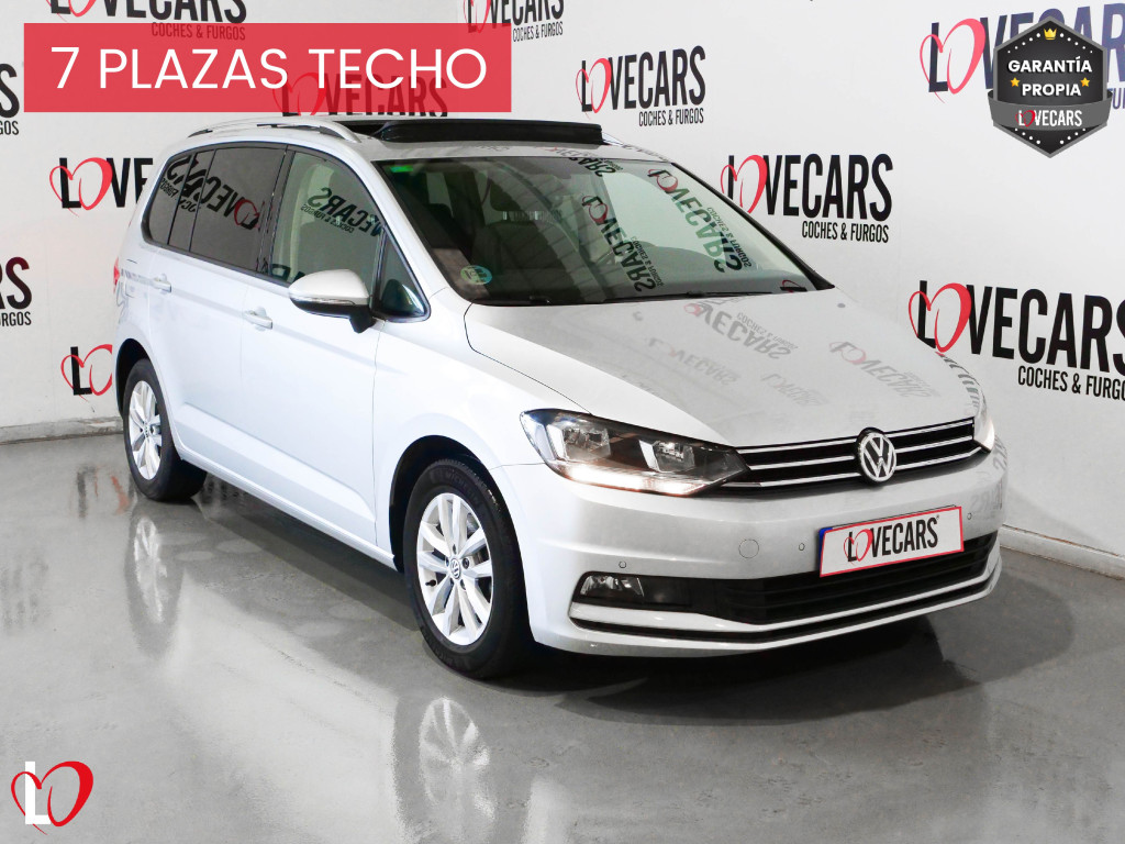 VOLKSWAGEN TOURAN 1.6 TDI BMT ADVANCE TECHO 115 de segunda mano