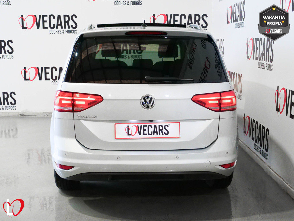 VOLKSWAGEN TOURAN 1.6 TDI BMT ADVANCE TECHO 115 de segunda mano