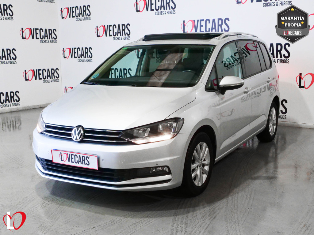 VOLKSWAGEN TOURAN 1.6 TDI BMT ADVANCE TECHO 115 de segunda mano