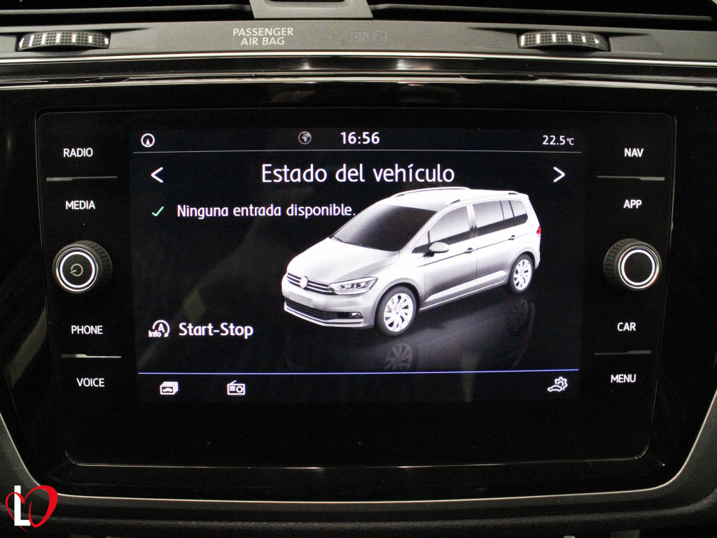VOLKSWAGEN TOURAN 2.0 TDI ADVANCE BMT 7 PLAZAS 150 de segunda mano