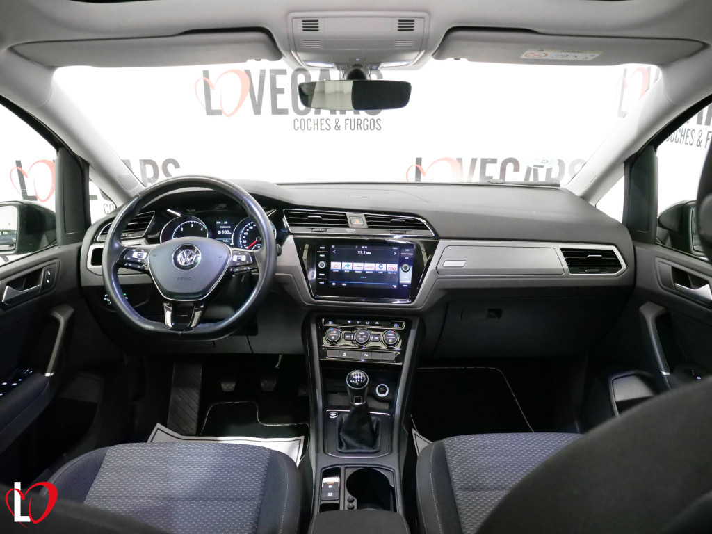 VOLKSWAGEN TOURAN 2.0 TDI CR ADVANCE TECHO BMT 150 de segunda mano