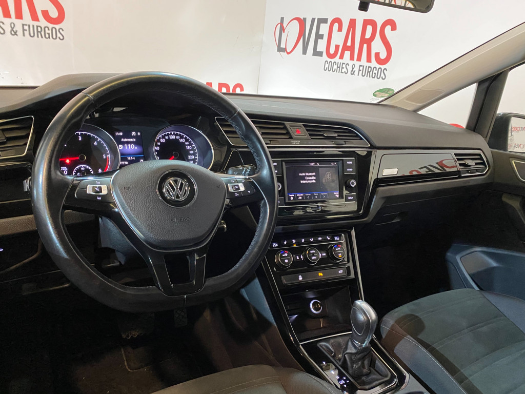 VOLKSWAGEN TOURAN 2.0 TDI HIGHLINE DSG 5 PLZ 150CV de segunda mano