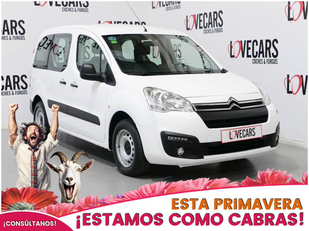 CITROEN BERLINGO 1.6 BlueHDI COMBI LIVE EDITION 100 de segunda mano