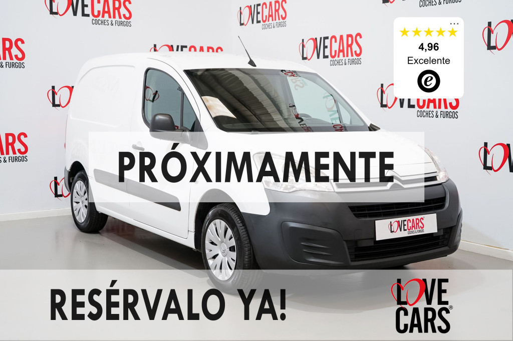 CITROEN BERLINGO 1.6 BlueHDI FRURGÓN CERRADO 75 de segunda mano