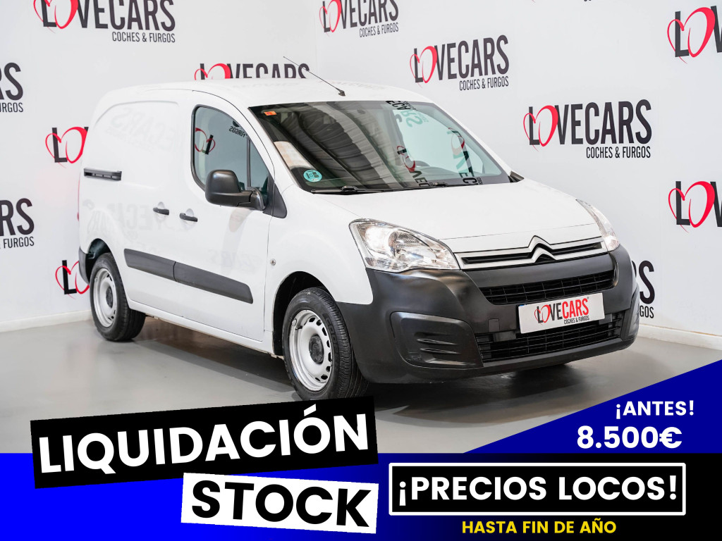 CITROEN BERLINGO 1.6 BlueHDI FURGÓN CERRADO 75 de segunda mano