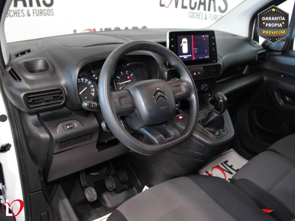 CITROEN BERLINGO BlueHDi 100 CLUB VAN 3 PLAZAS TALLA M de segunda mano