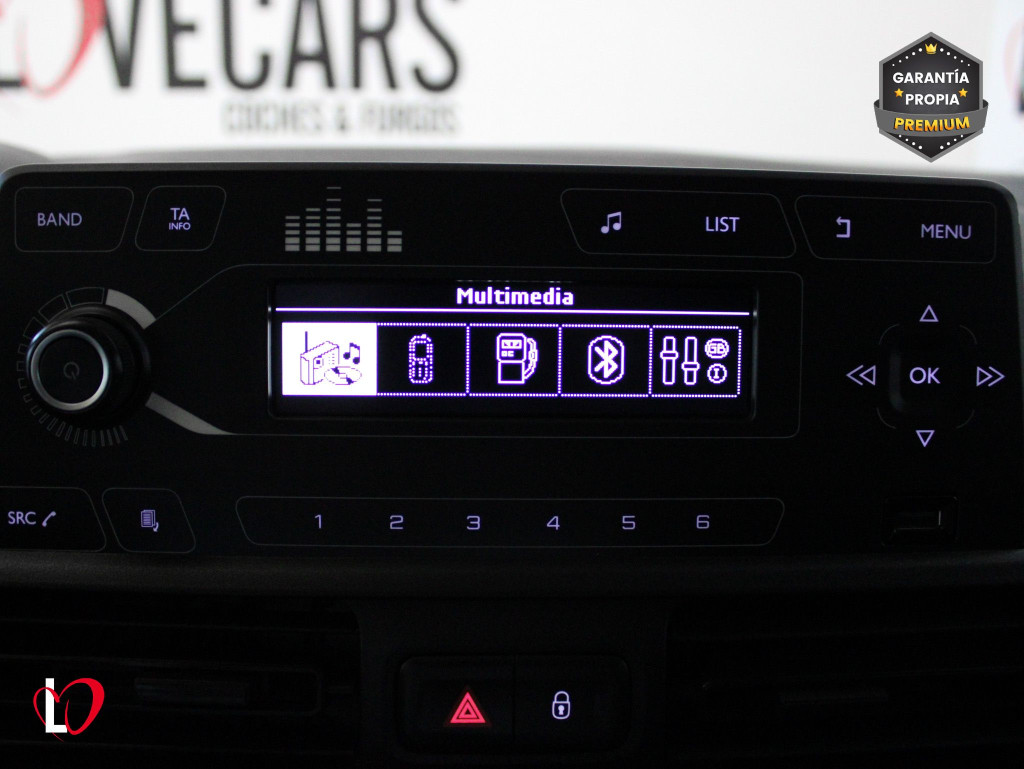 CITROEN BERLINGO BlueHDi 100 S&S TALLA M VAN CONTROL 100 de segunda mano