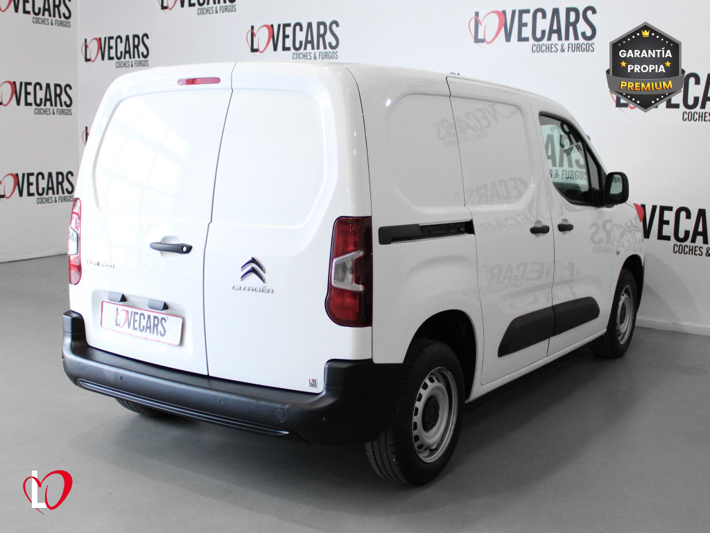 CITROEN BERLINGO BlueHDi 100 S&S TALLA M VAN CONTROL 100 de segunda mano