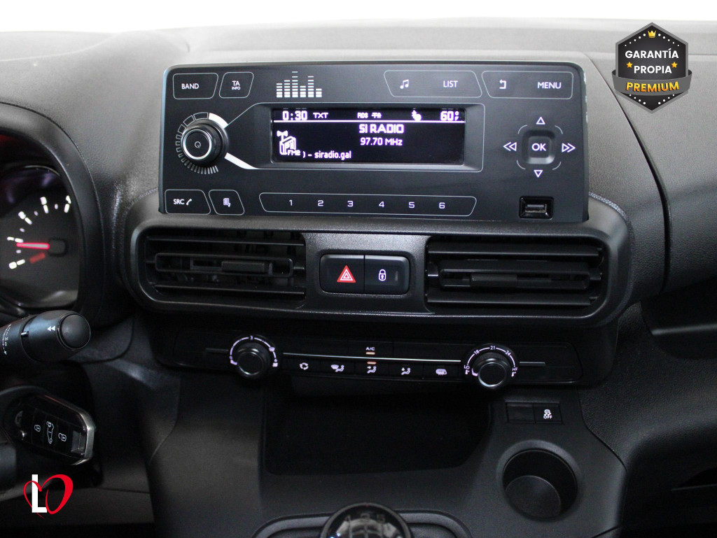 CITROEN BERLINGO BlueHDi 100 S&S TALLA M VAN CONTROL 100 de segunda mano
